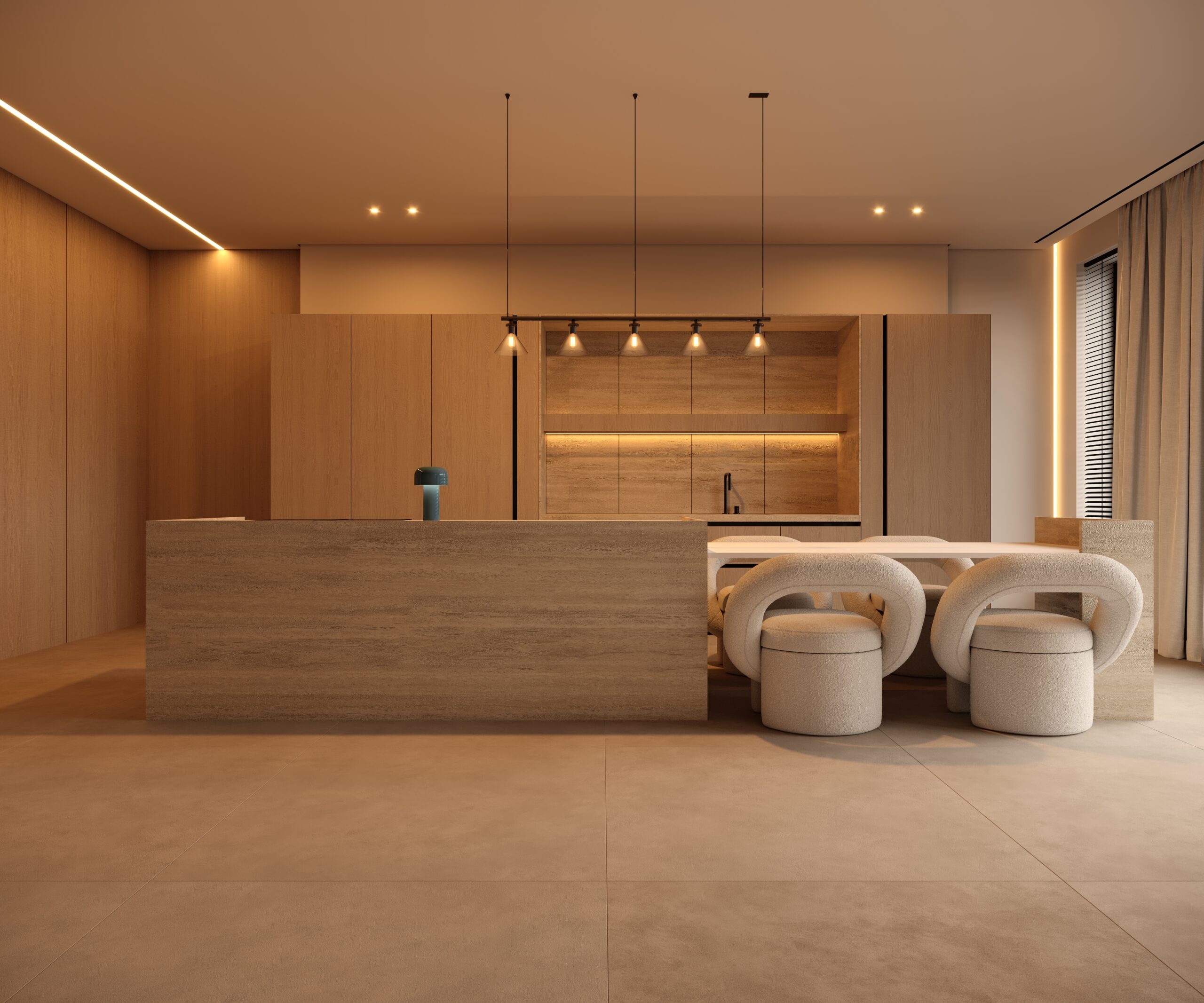 Dining Area - Warm