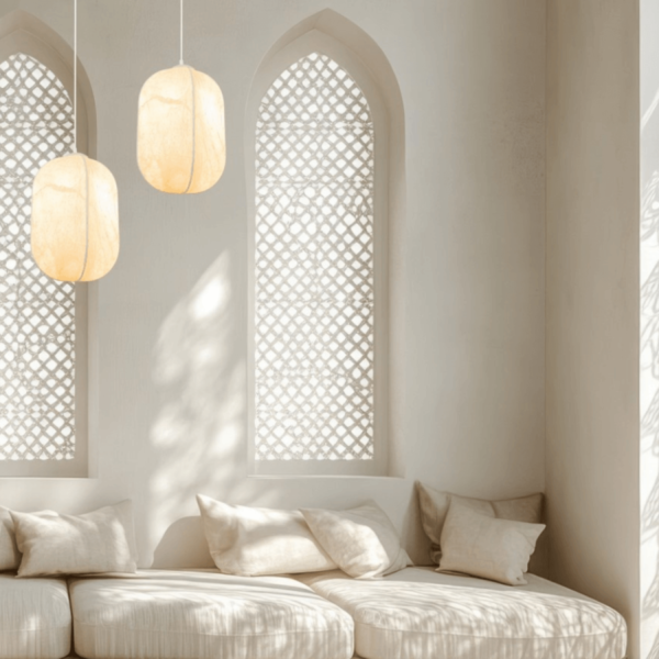 25170 PENDANT LIGHT 1xE27 MAX 15W MULBERRY SILK - METAL WHITE